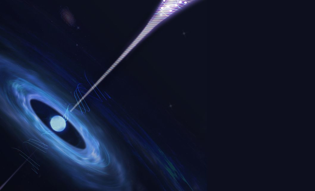 港大學者與合作團隊在遙遠宇宙爆發中⾸次探測到新⽣中⼦星的「宇宙⼼跳」